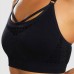 Lemolly Women New Energy Seamless Sports Bra Girls Gym Top Fitness Yoga Bra Padded Push Up Sports Bra