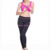 Lemolly Women's High Support Push Up Zip Front Close Padded Sports Bra